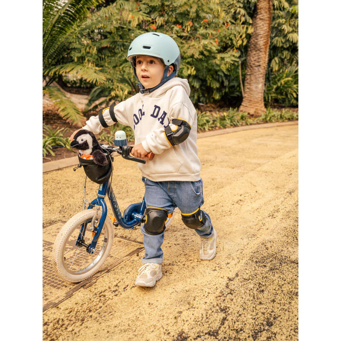 Kit de protección de ciclismo para codos y rodillas unitalla para 3 a 6 años - Image 11