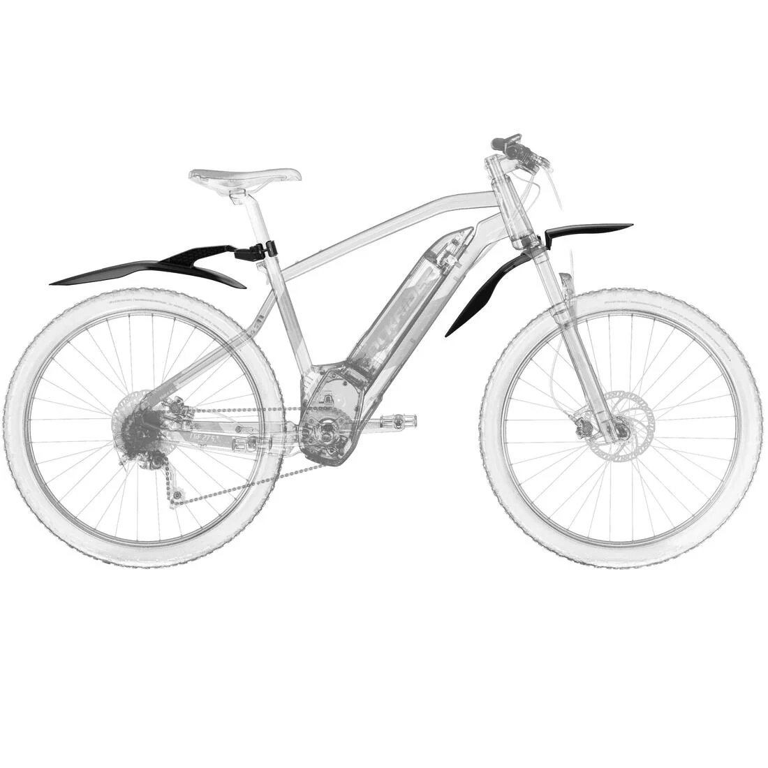 Kit de salpicaderas para MTB de 26", 27.5" y 29" rígidas delantera y trasera V3 - Image 7