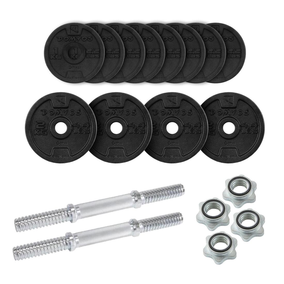Kit de discos para mancuernas 20kg 28mm Cross Training - Image 4