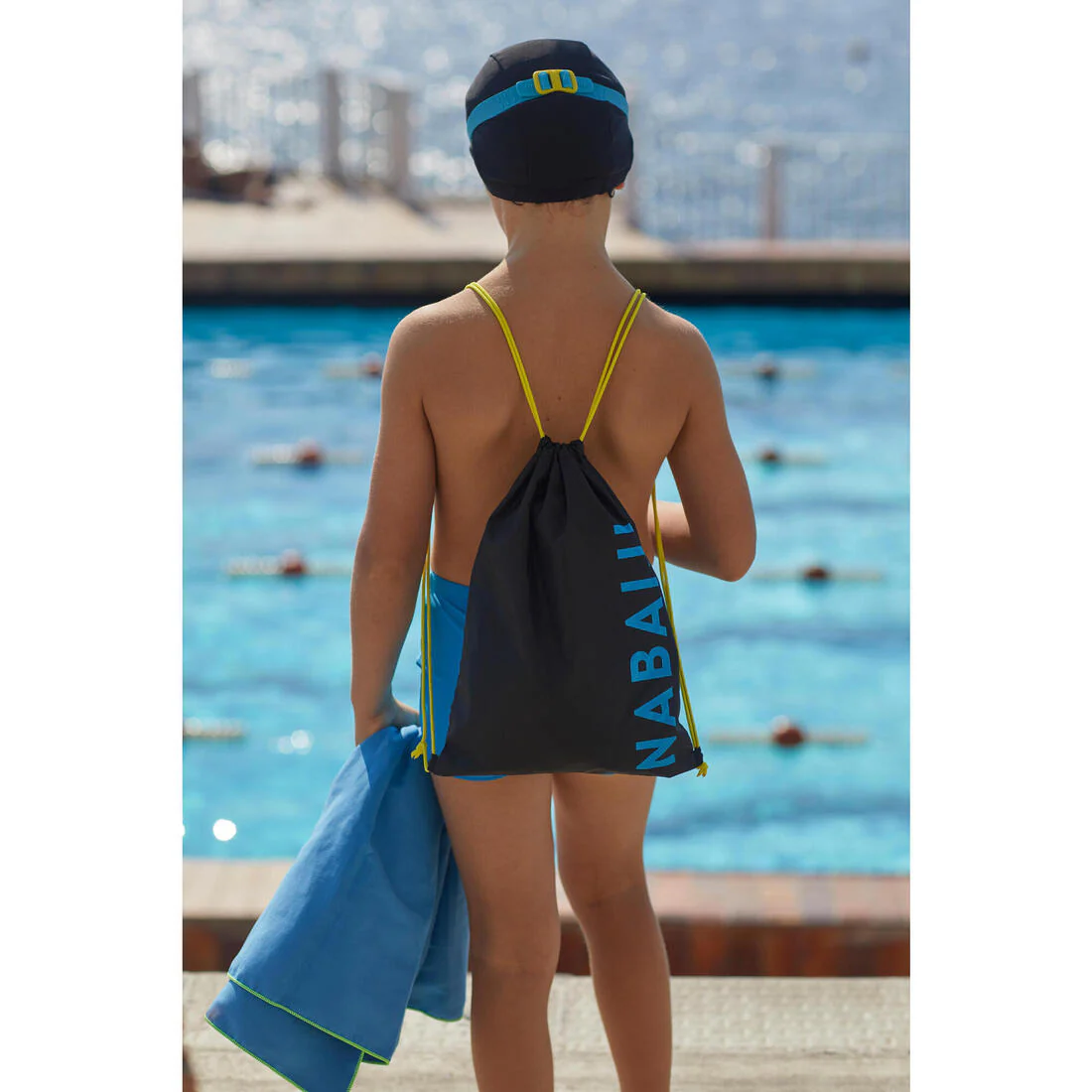 Kit Natación 100 Start Niño Azul Negro - Image 10