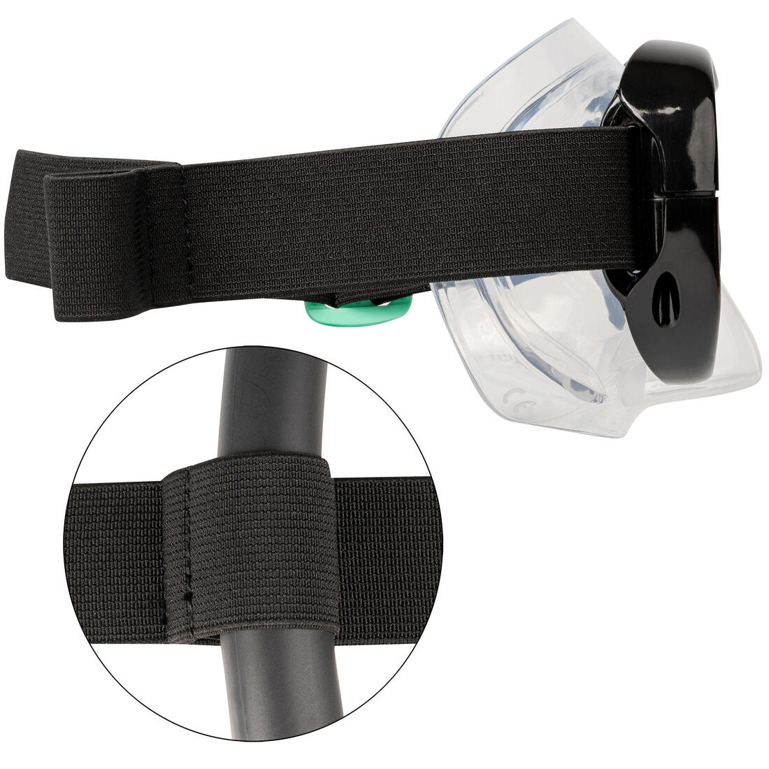 Kit Snorkel Máscara Aletas Tubo SNK 500 Adulto - Image 4