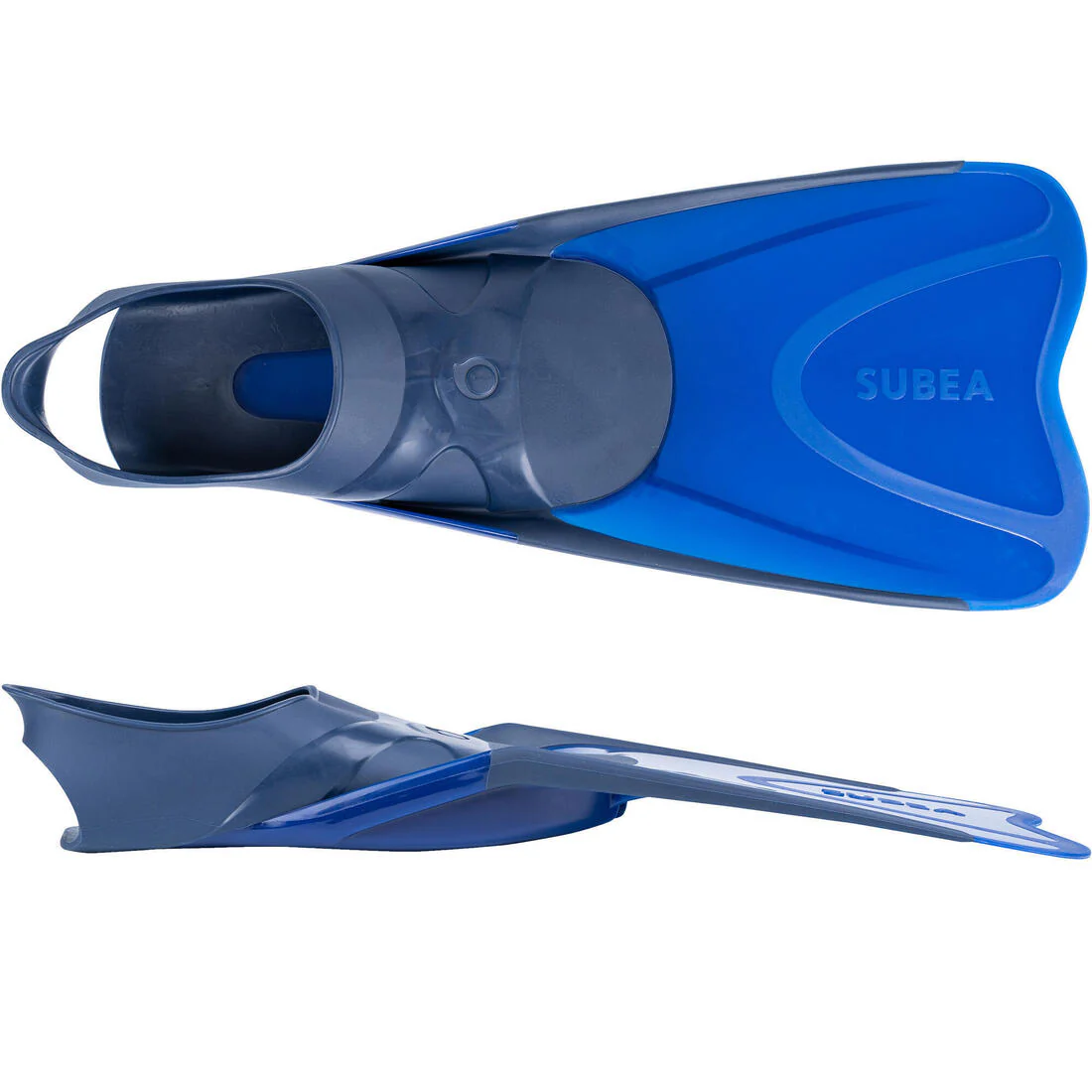 Kit Snorkel Máscara Easybreath 500 + Aletas Adulto Azul - Image 10