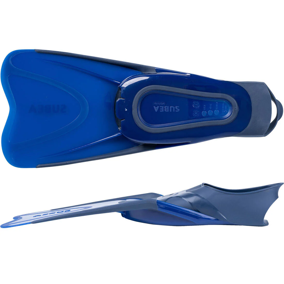 Kit Snorkel Máscara Easybreath 500 + Aletas Adulto Azul - Image 11