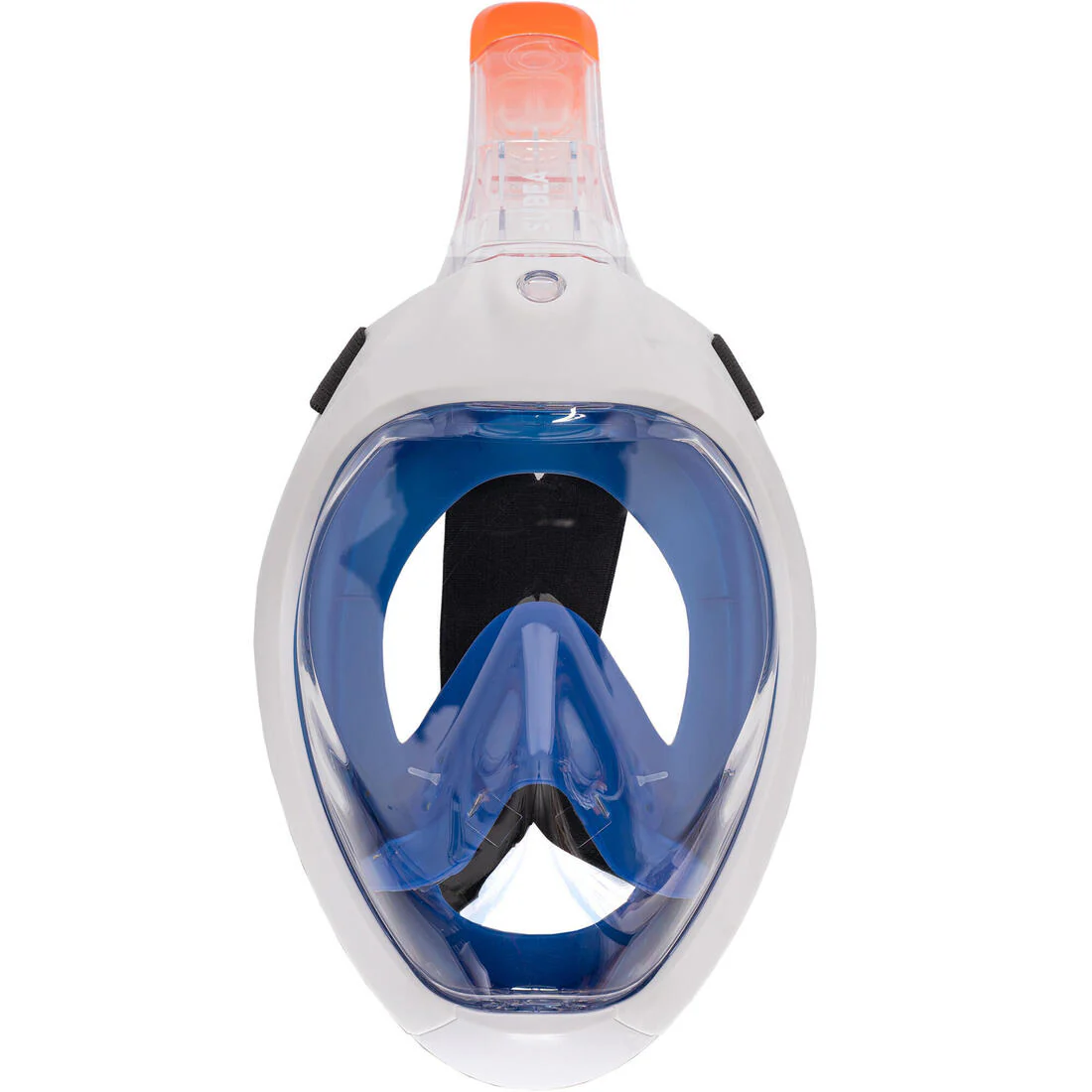 Kit Snorkel Máscara Easybreath 500 + Aletas Adulto Azul - Image 4