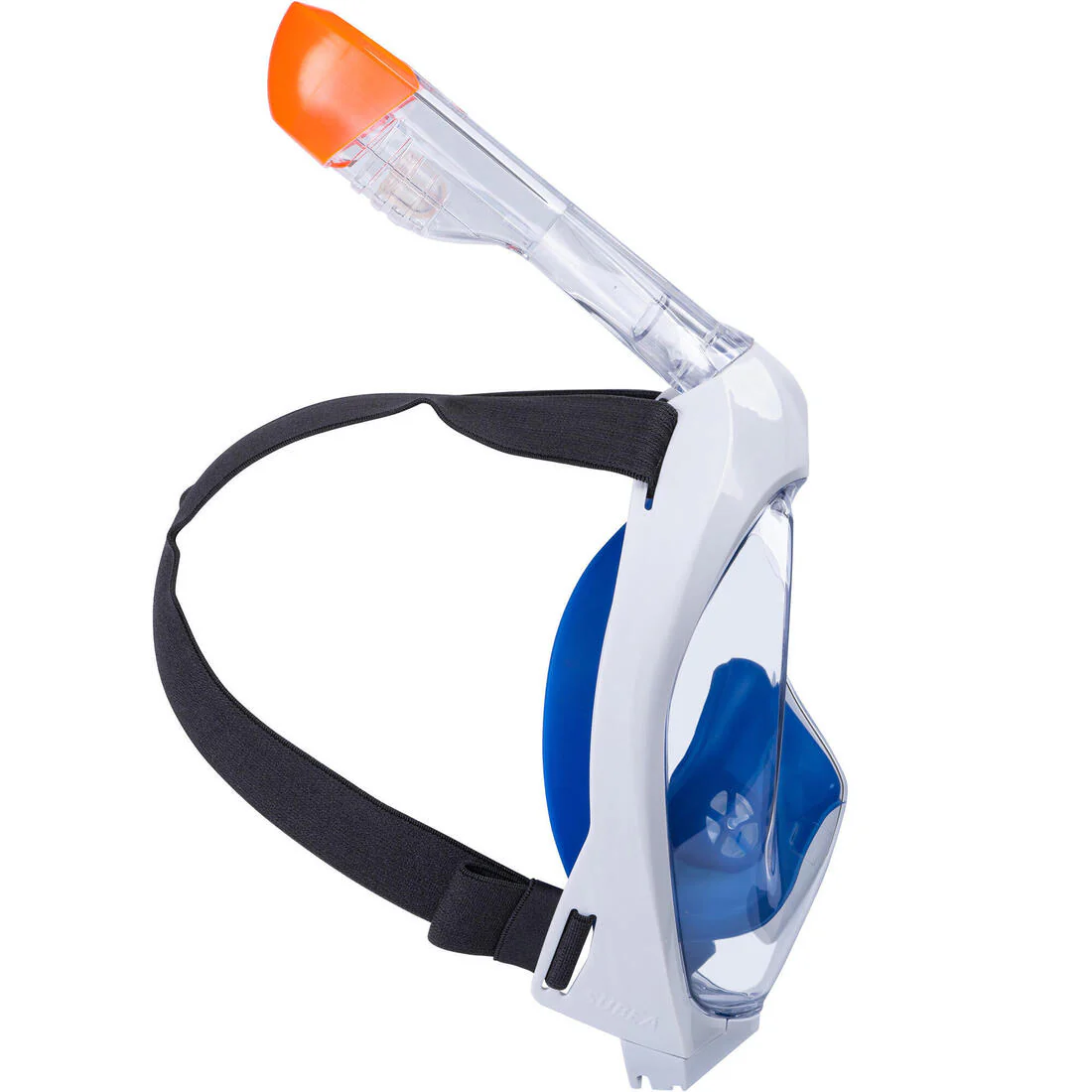 Kit Snorkel Máscara Easybreath 500 + Aletas Adulto Azul - Image 5