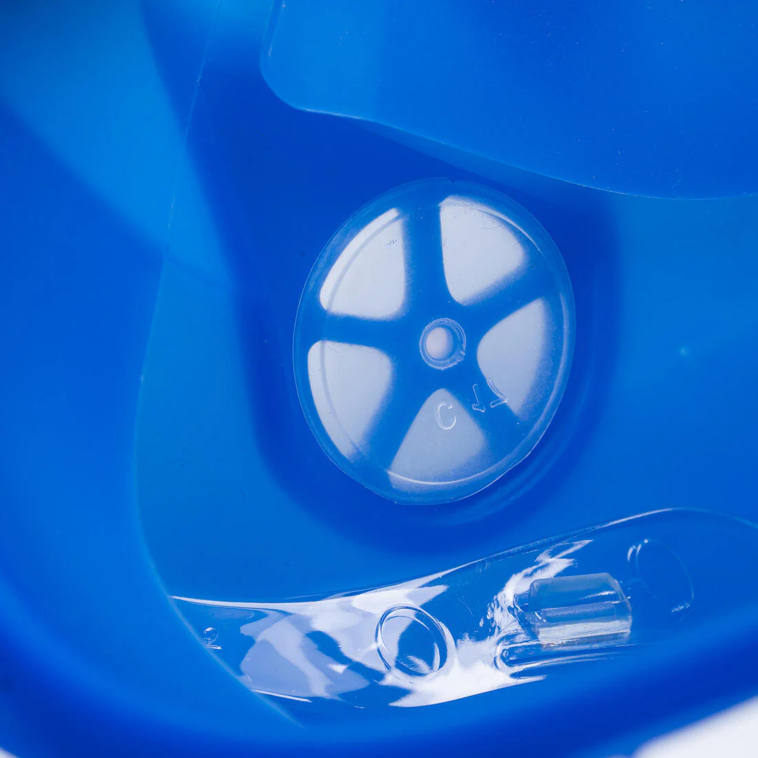 Kit Snorkel Máscara Easybreath 500 + Aletas Adulto Azul - Image 8