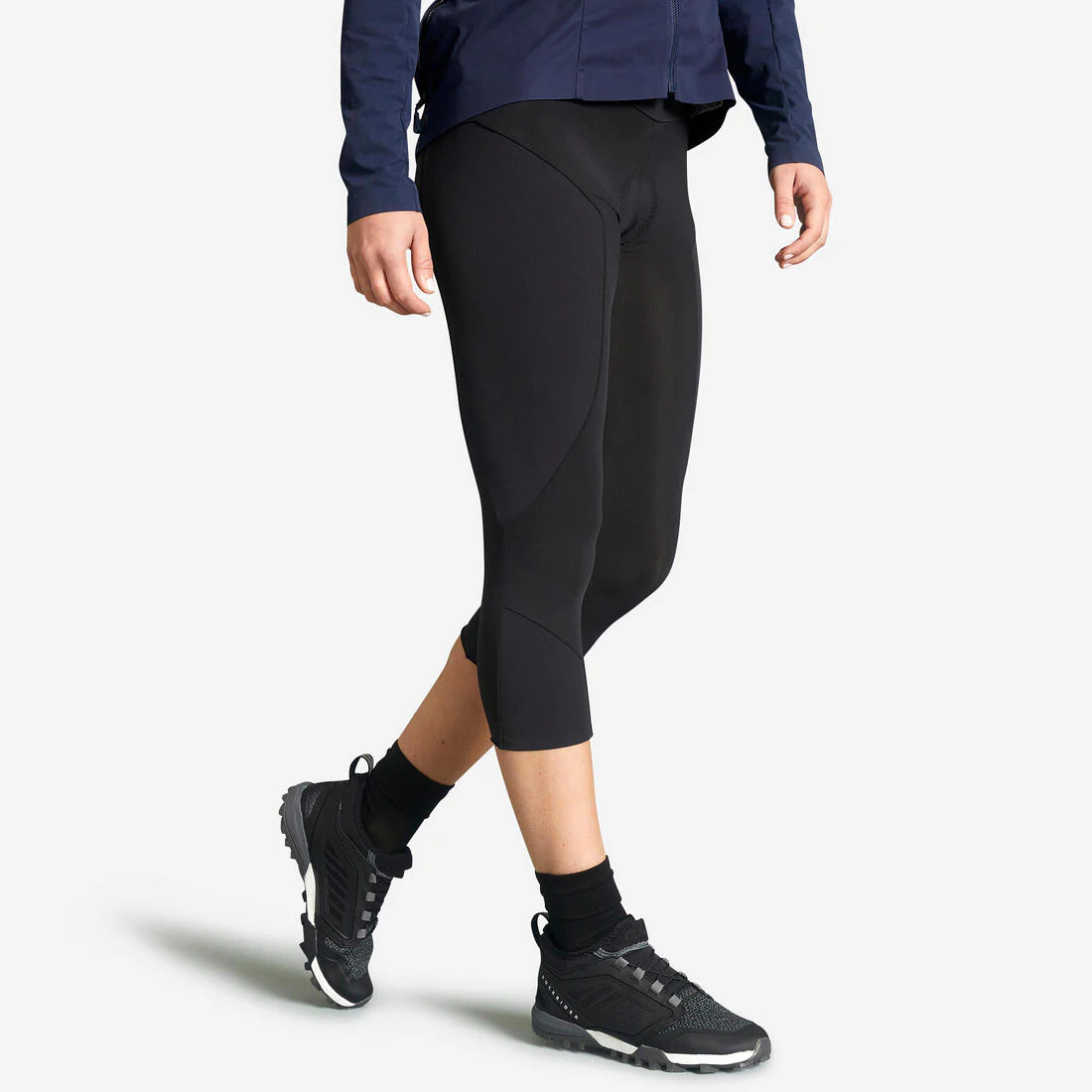 Leggings Ciclismo MTB Explore 500 Mujer Negro