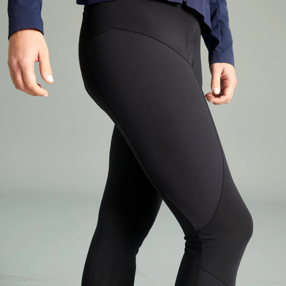 Leggings Ciclismo MTB Explore 500 Mujer Negro - Image 7