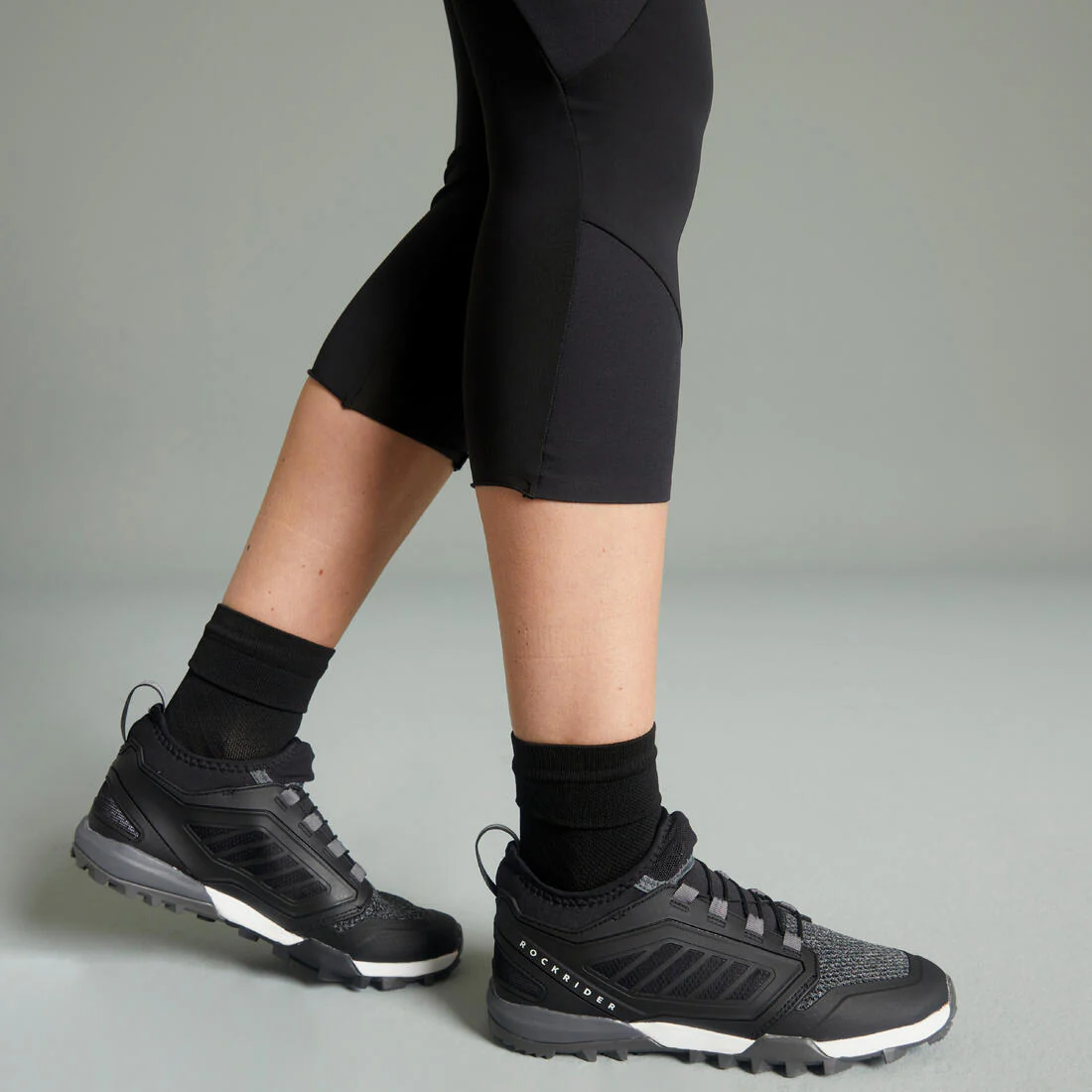 Leggings Ciclismo MTB Explore 500 Mujer Negro - Image 9