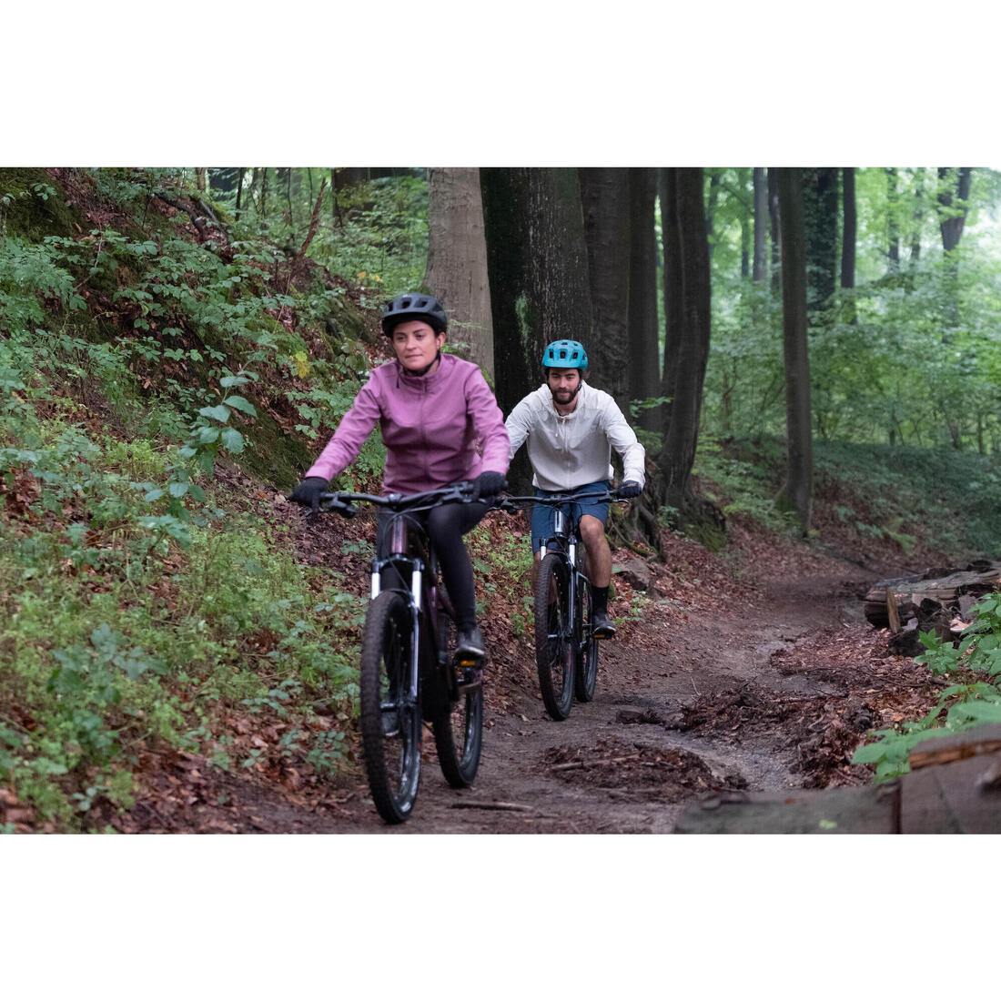 LEGGINGS Ciclismo MTB Mujer Negro Invierno - Image 12