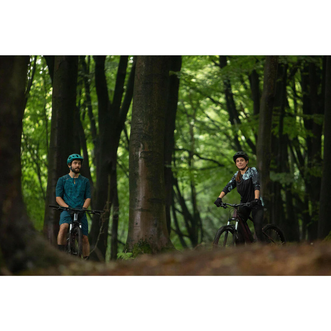 LEGGINGS Ciclismo MTB Mujer Negro Invierno - Image 16