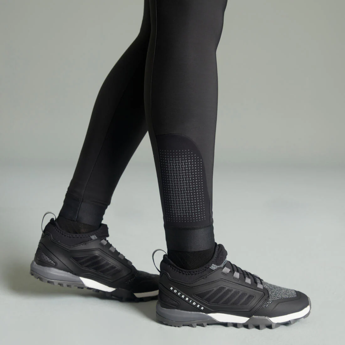 LEGGINGS Ciclismo MTB Mujer Negro Invierno - Image 8