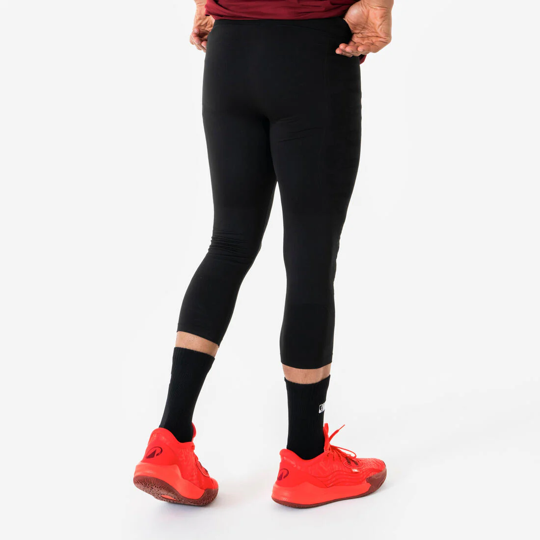 Leggings de básquet 3/4 NBA hombre - TIGHT 900 negro - Image 4