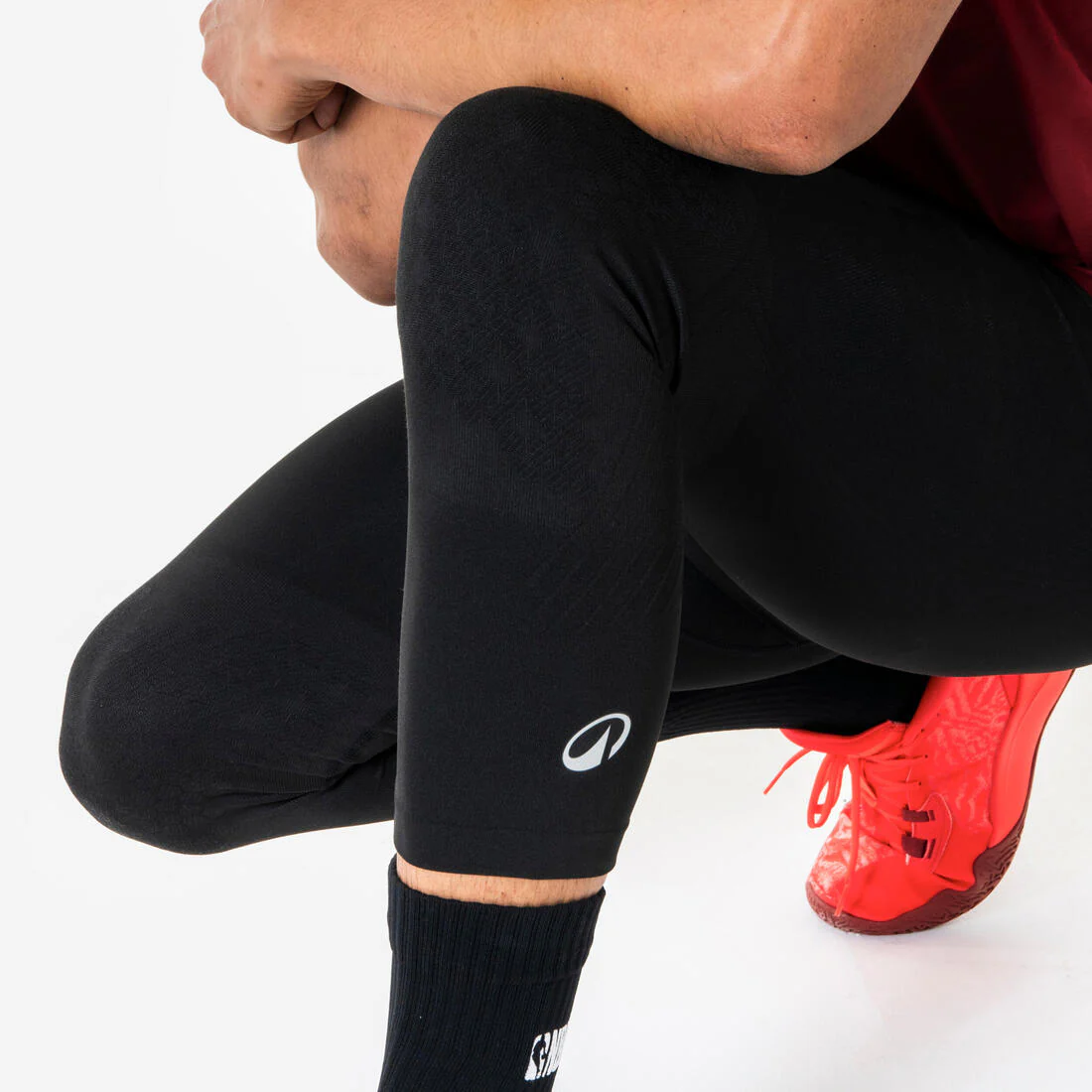 Leggings de básquet 3/4 NBA hombre - TIGHT 900 negro - Image 5