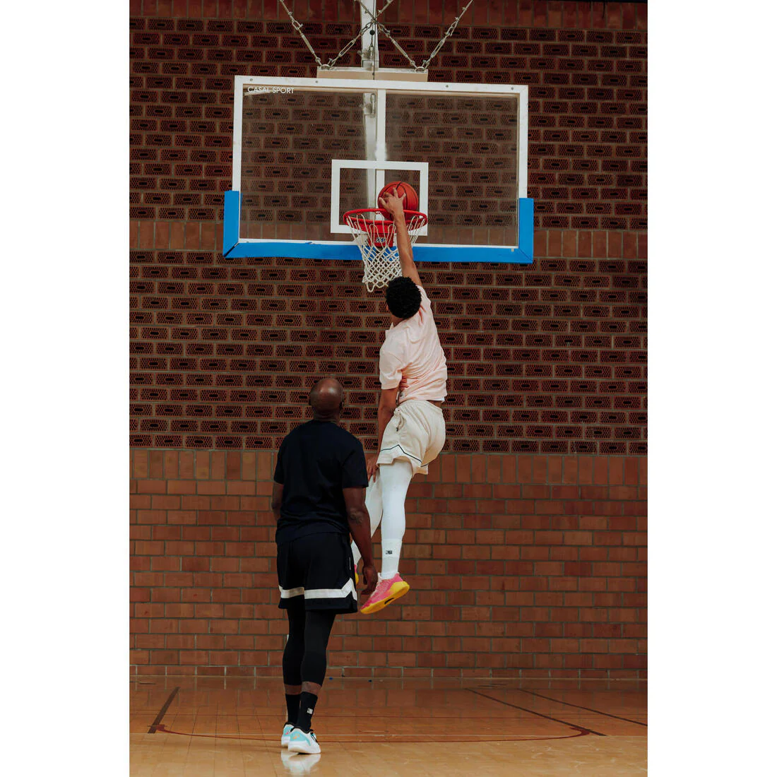 Leggings de básquet 3/4 NBA hombre - TIGHT 900 negro - Image 8