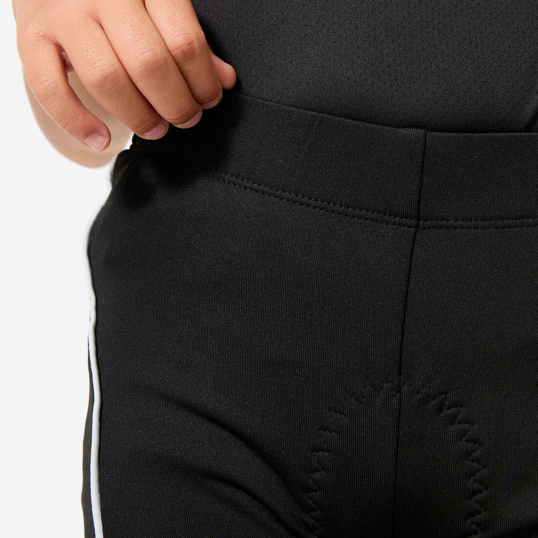 Leggings de ciclismo negros para niños de 8 a 14 años 100 - Image 4