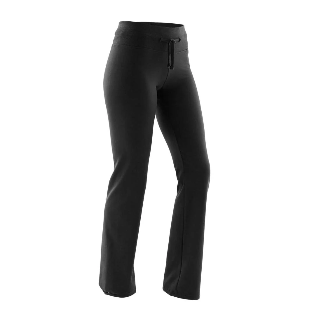Leggings de fitness bajos ajustables negros para mujer Confort 500 - Image 26