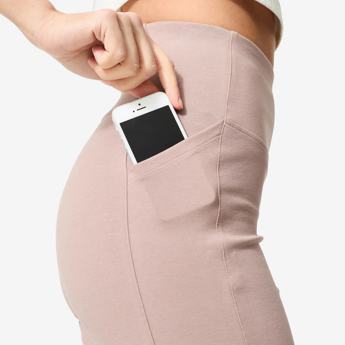 Leggings de fitness de tiro alto negros para mujer - Image 6