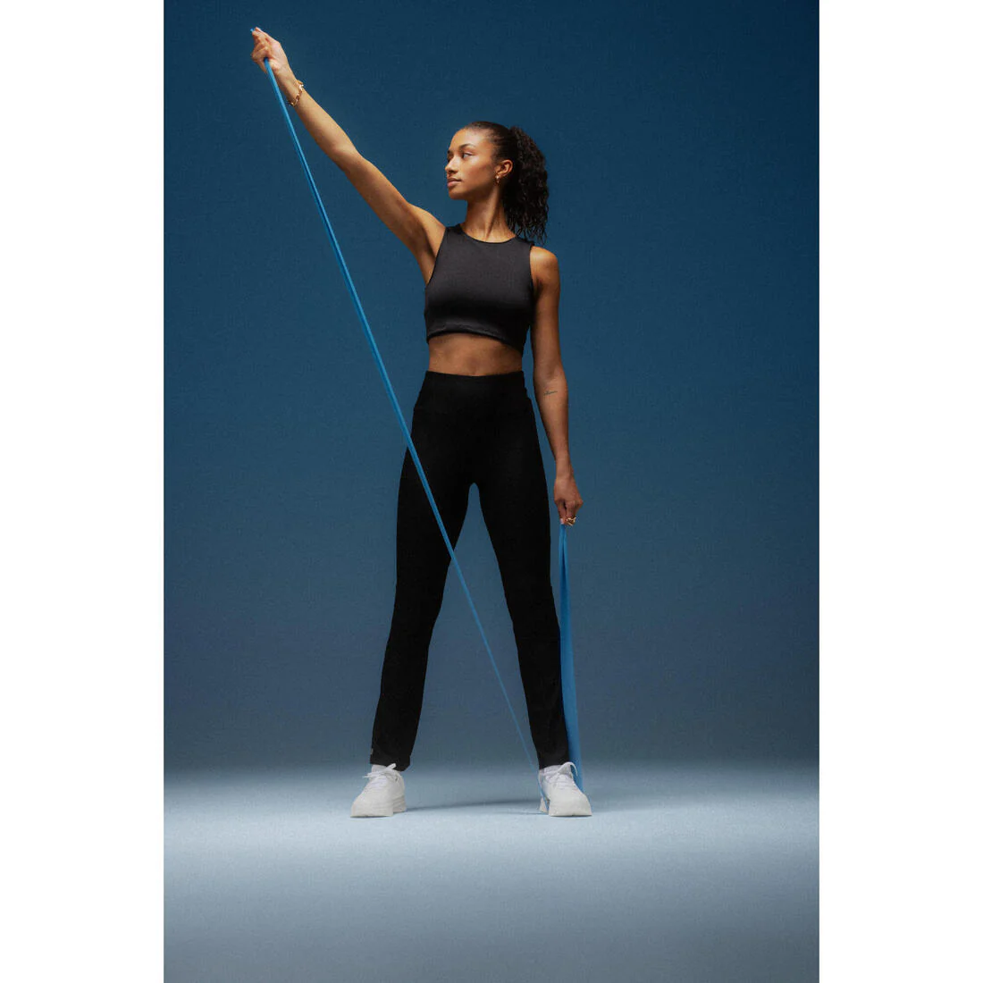 Leggings de fitness rectos negros para mujer - Image 18