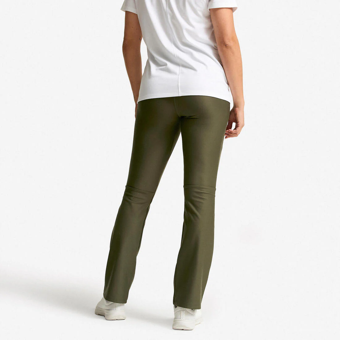 Leggings de fitness rectos negros para mujer - Image 3