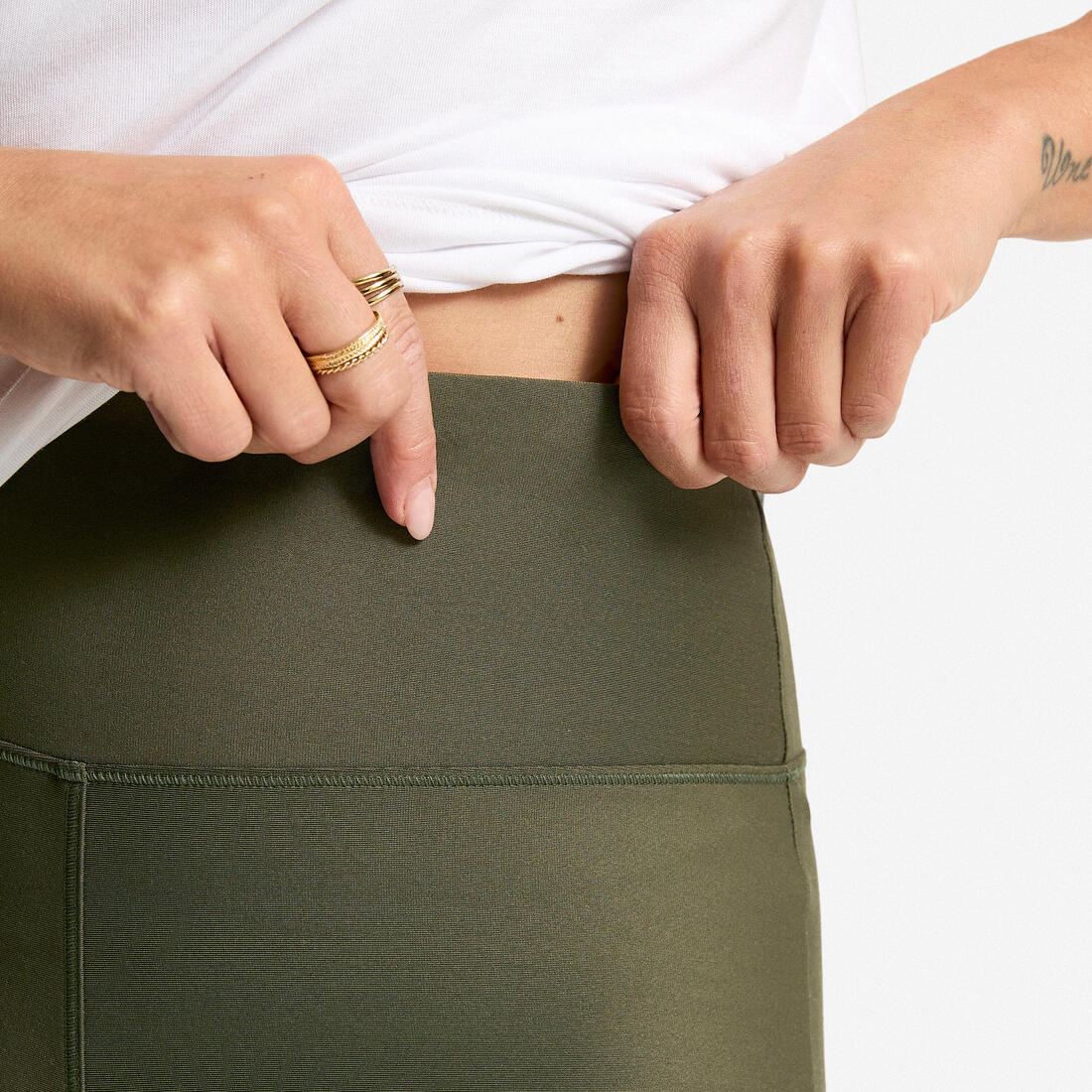 Leggings de fitness rectos negros para mujer - Image 6