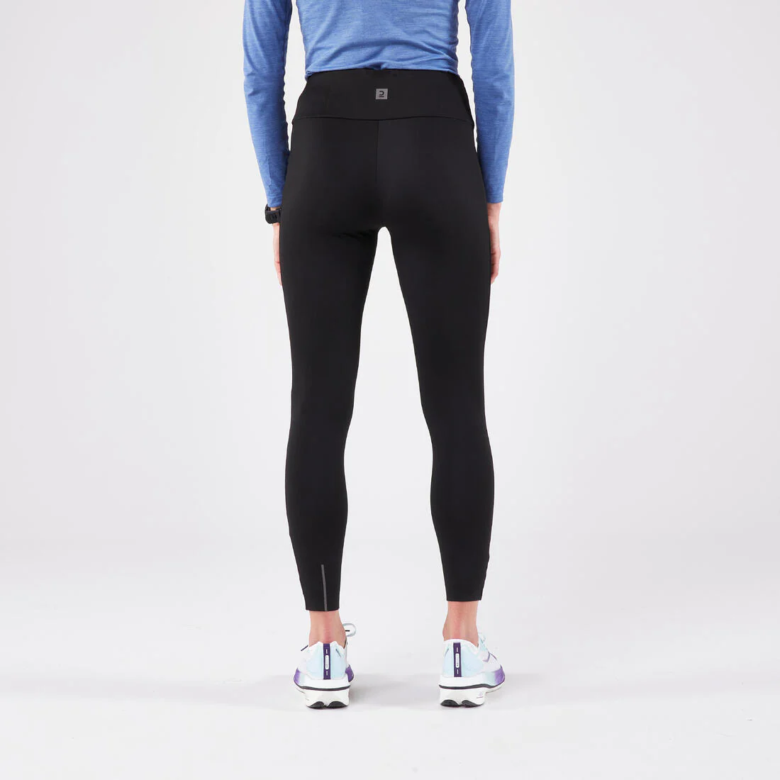 Leggings de running cálidos Mujer - Kiprun RUN 100 Warm negros - Image 2