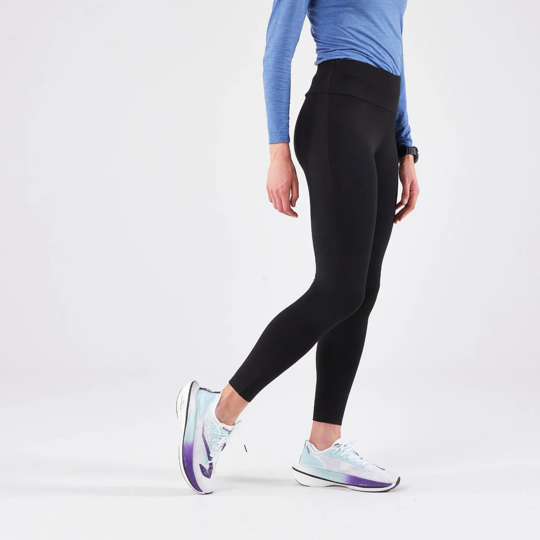 Leggings de running cálidos Mujer - Kiprun RUN 100 Warm negros - Image 5
