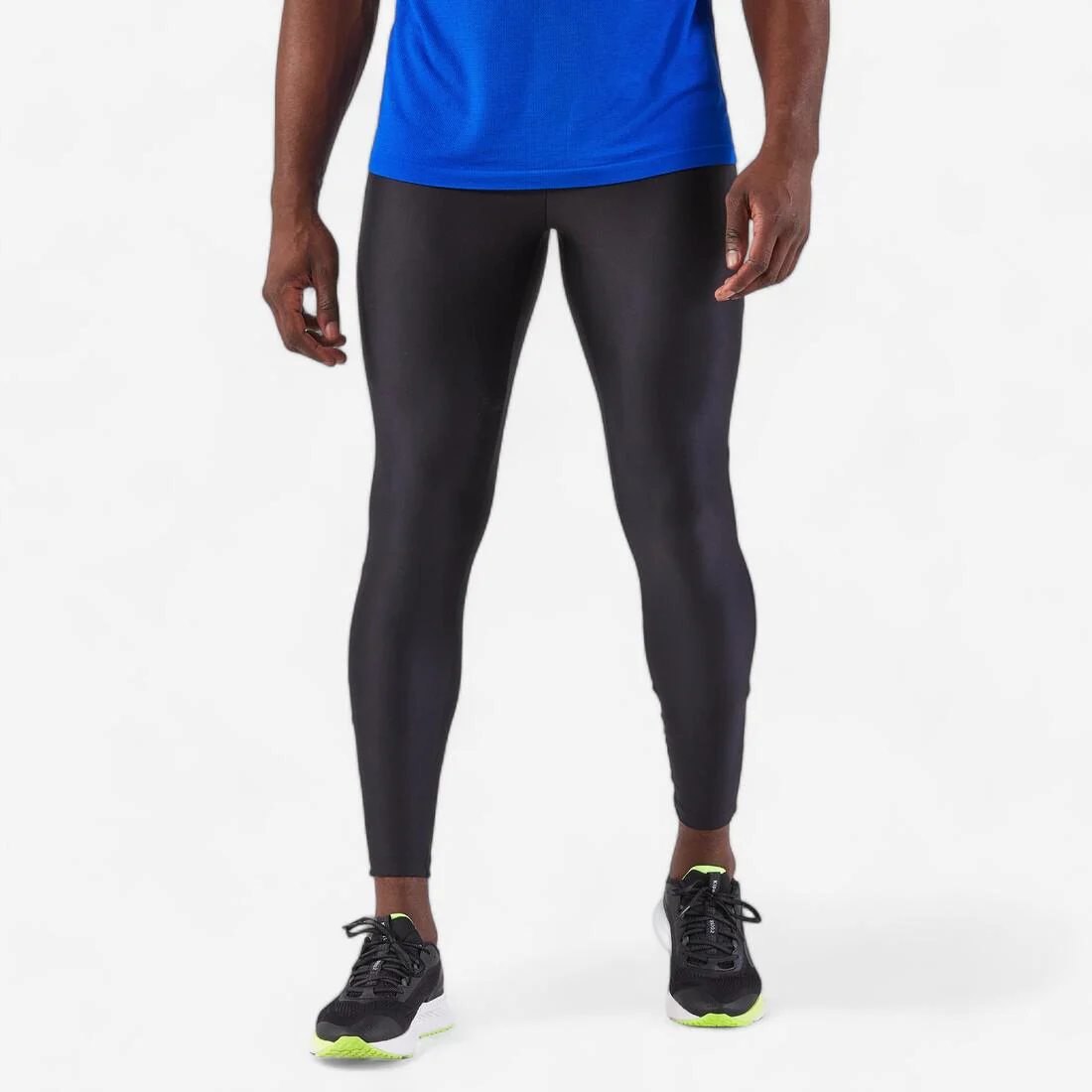 Leggings de running negros para hombre Kiprun Run 100