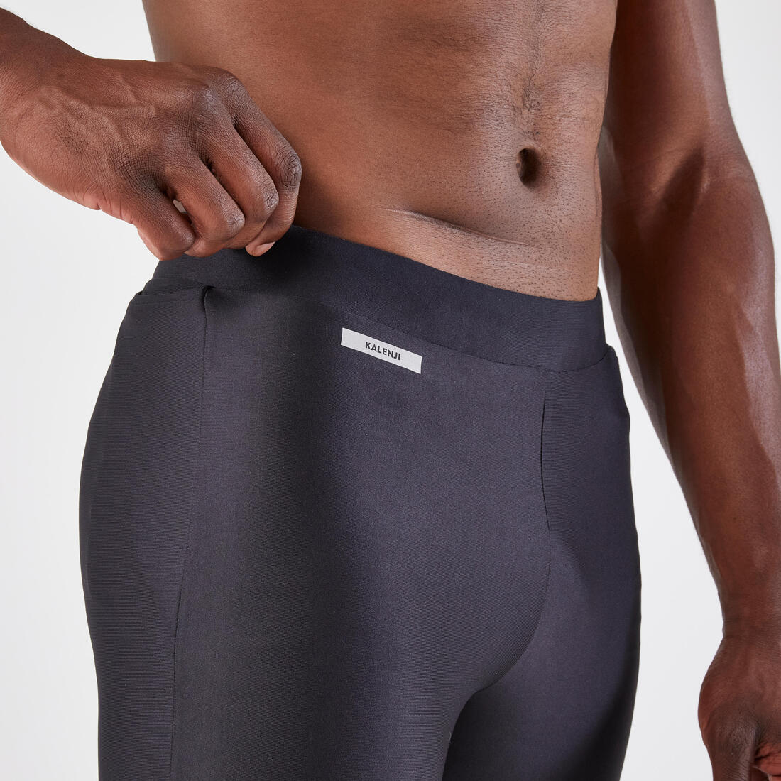 Leggings de running negros para hombre Kiprun Run 100 - Image 2