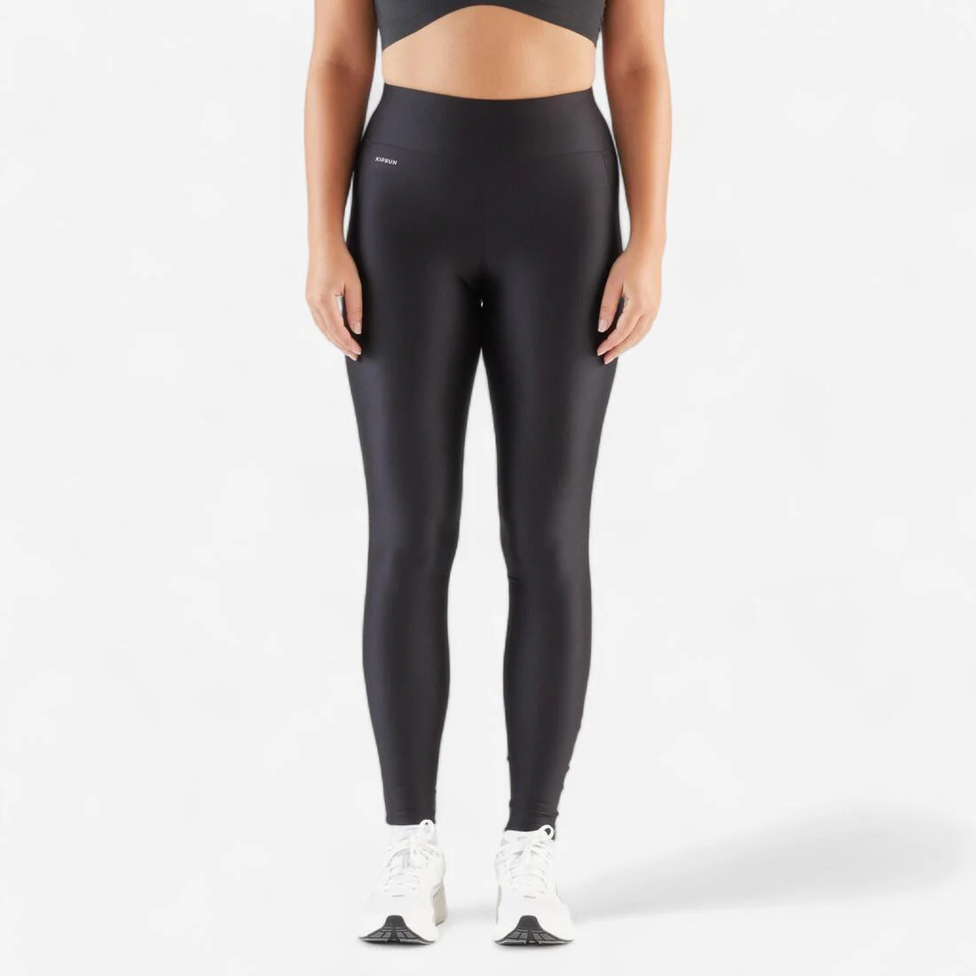 Leggings de running negros para mujer Kiprun Run 100