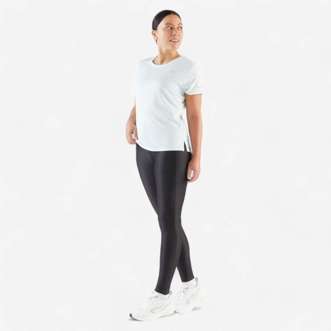 Leggings de running negros para mujer Kiprun Run 100 - Image 3