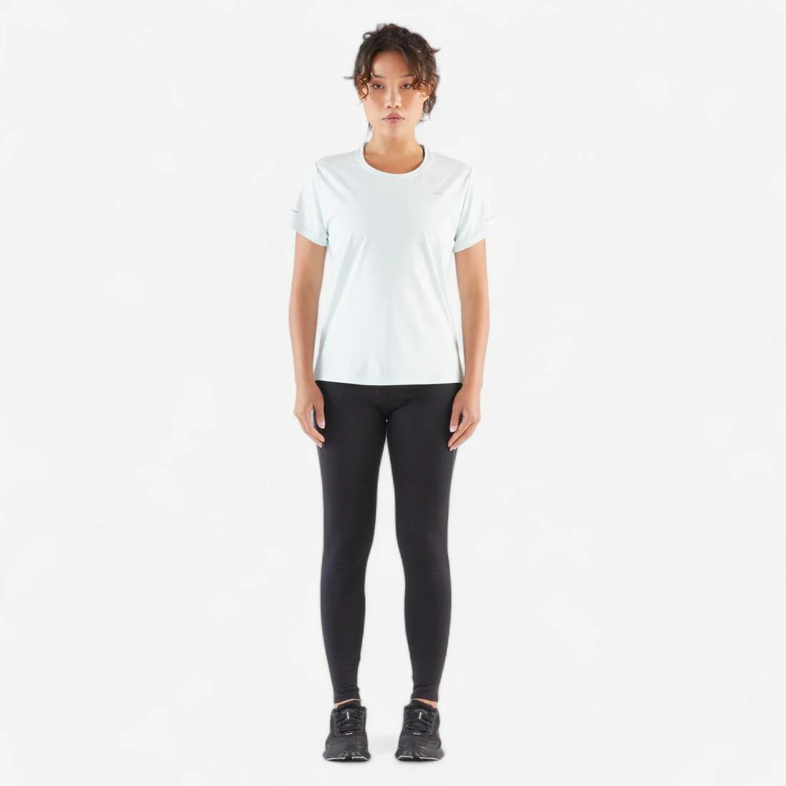Leggings de running negros para mujer Kiprun Run 500 Confort - Image 3