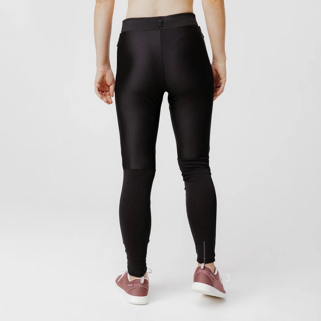 Leggings de running transpirables negros para mujer Kiprun Run 500 Dry - Image 7