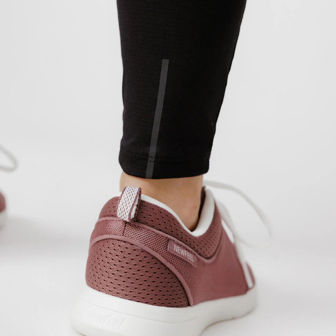 Leggings de running transpirables negros para mujer Kiprun Run 500 Dry - Image 8
