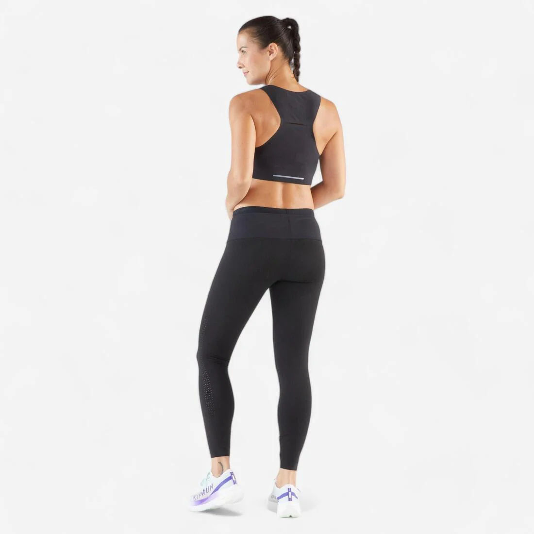 Leggings de running y trail negros para mujer Kiprun Run 900 Light - Image 10