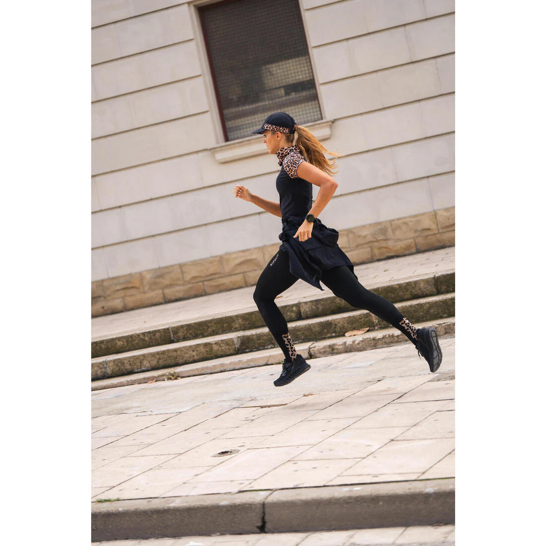 Leggings de running y trail negros para mujer Kiprun Run 900 Light - Image 15