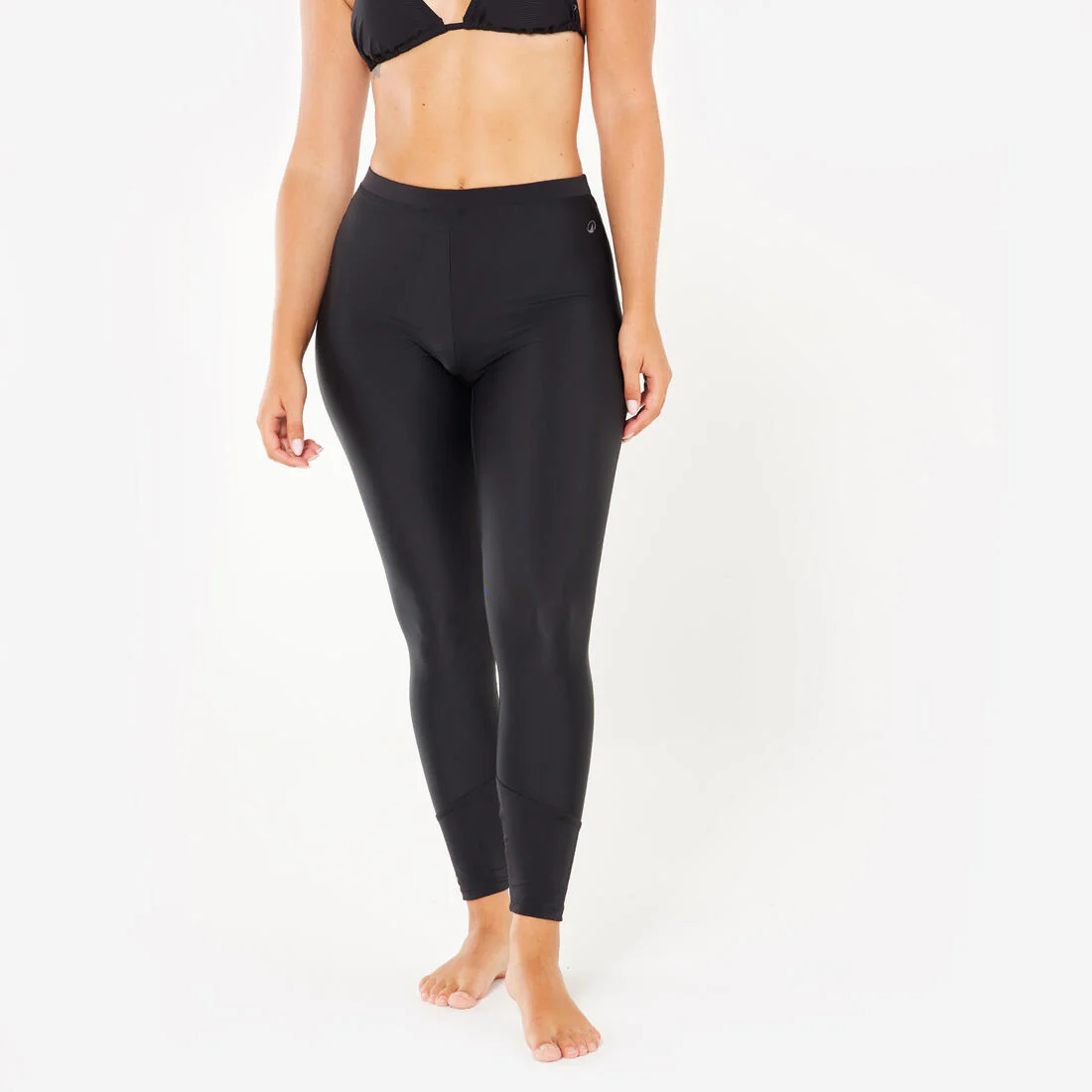 Leggings de surf con UPF50+ negros para mujer