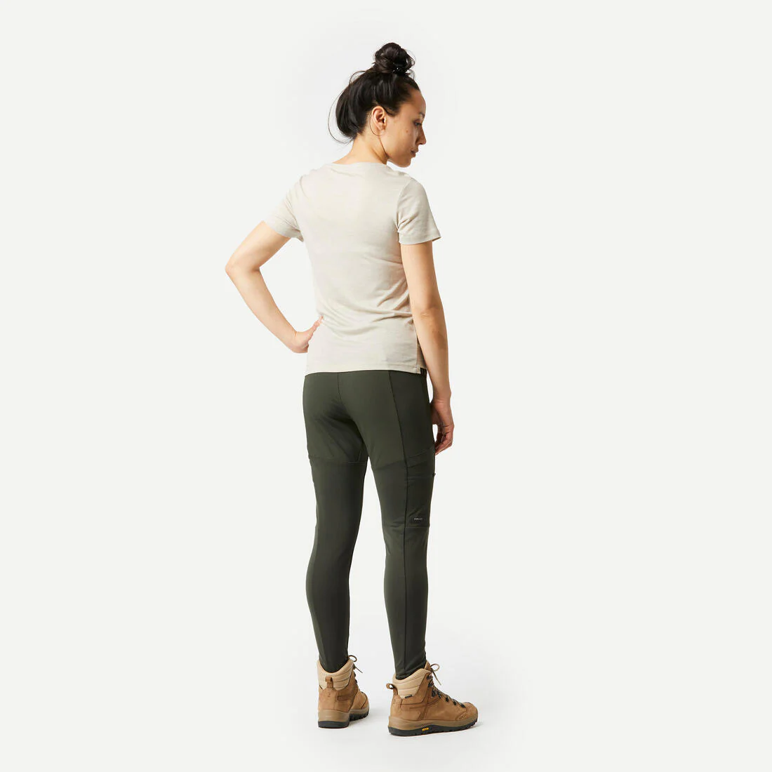 Leggings de viaje de trekking resistentes para mujer Travel 500 - Image 10