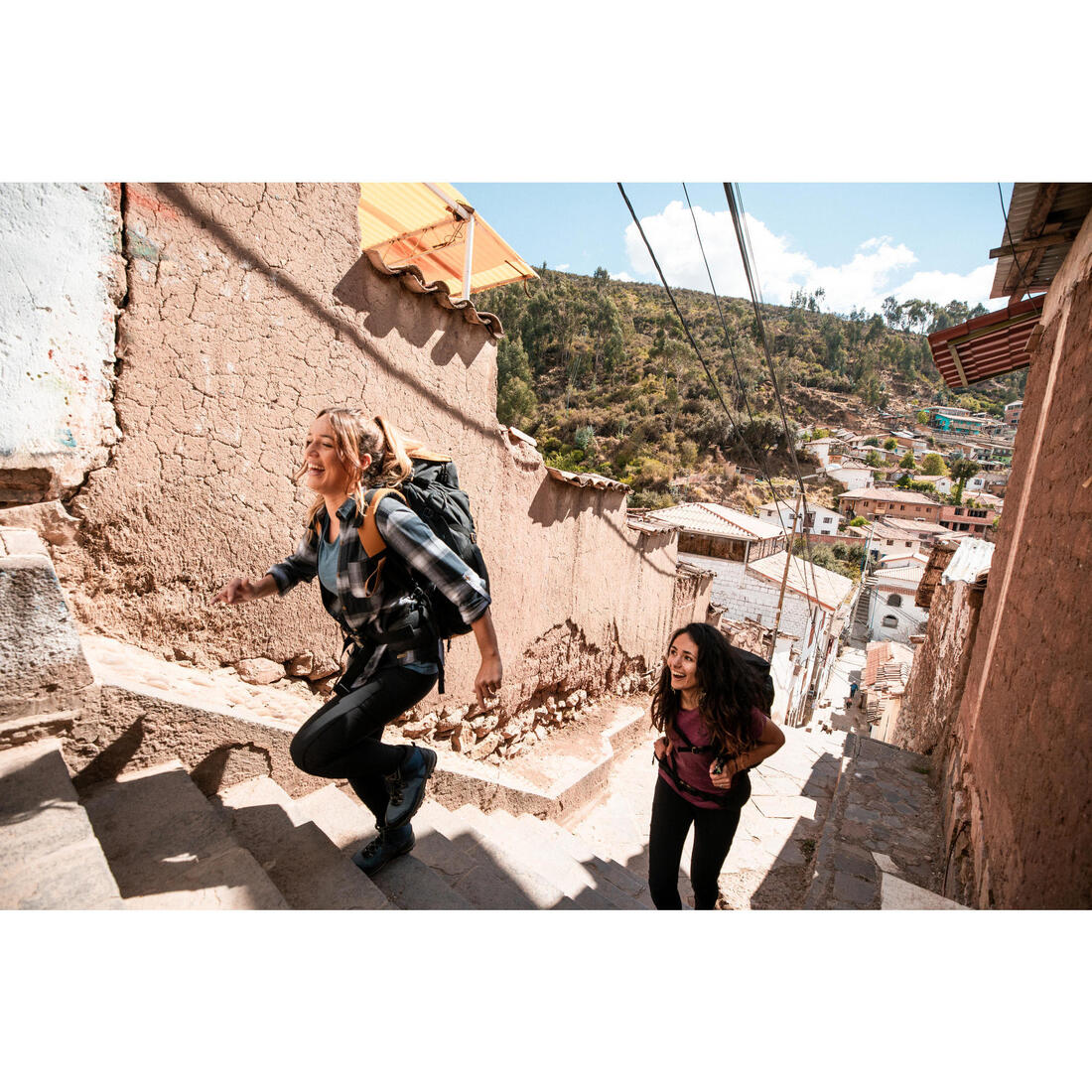 Leggings de viaje de trekking resistentes para mujer Travel 500 - Image 22