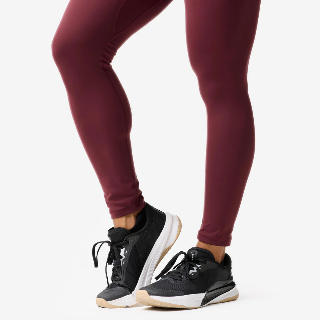 Leggings deportivos antiabrasión violetas para mujer - Image 6