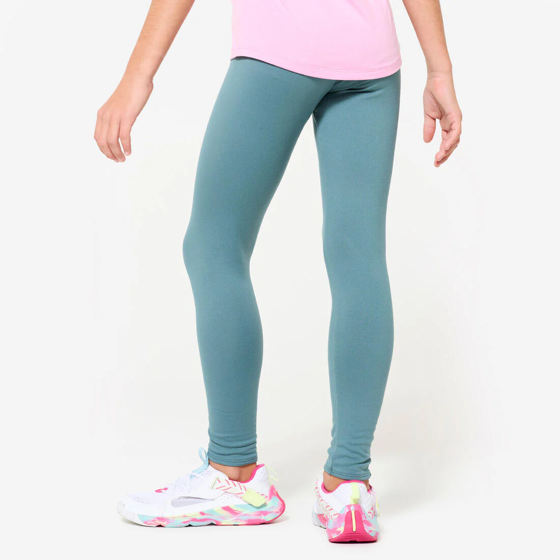 Leggings deportivos cálidos y transpirables negros para niños - Image 7