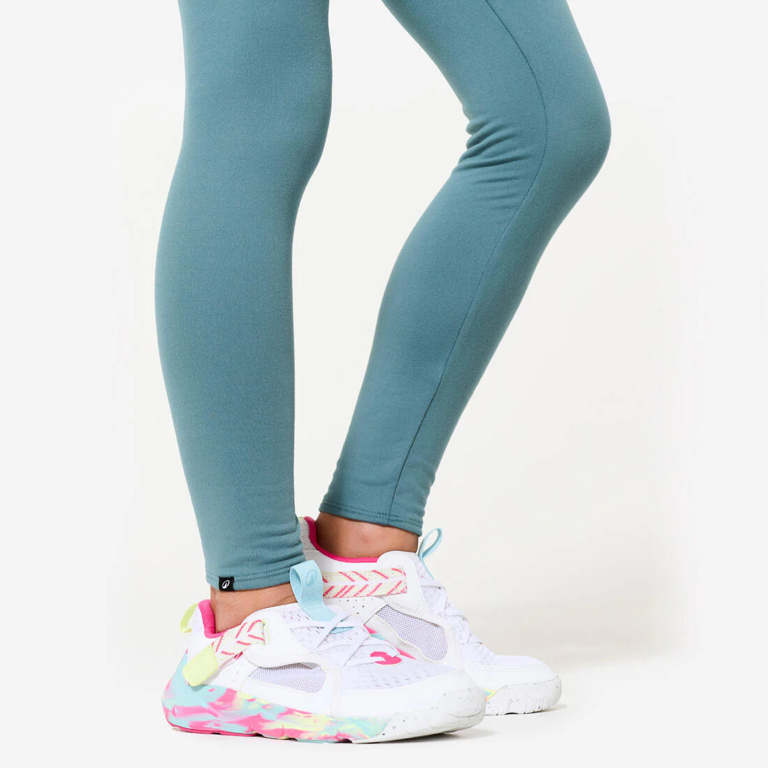 Leggings deportivos cálidos y transpirables negros para niños - Image 9