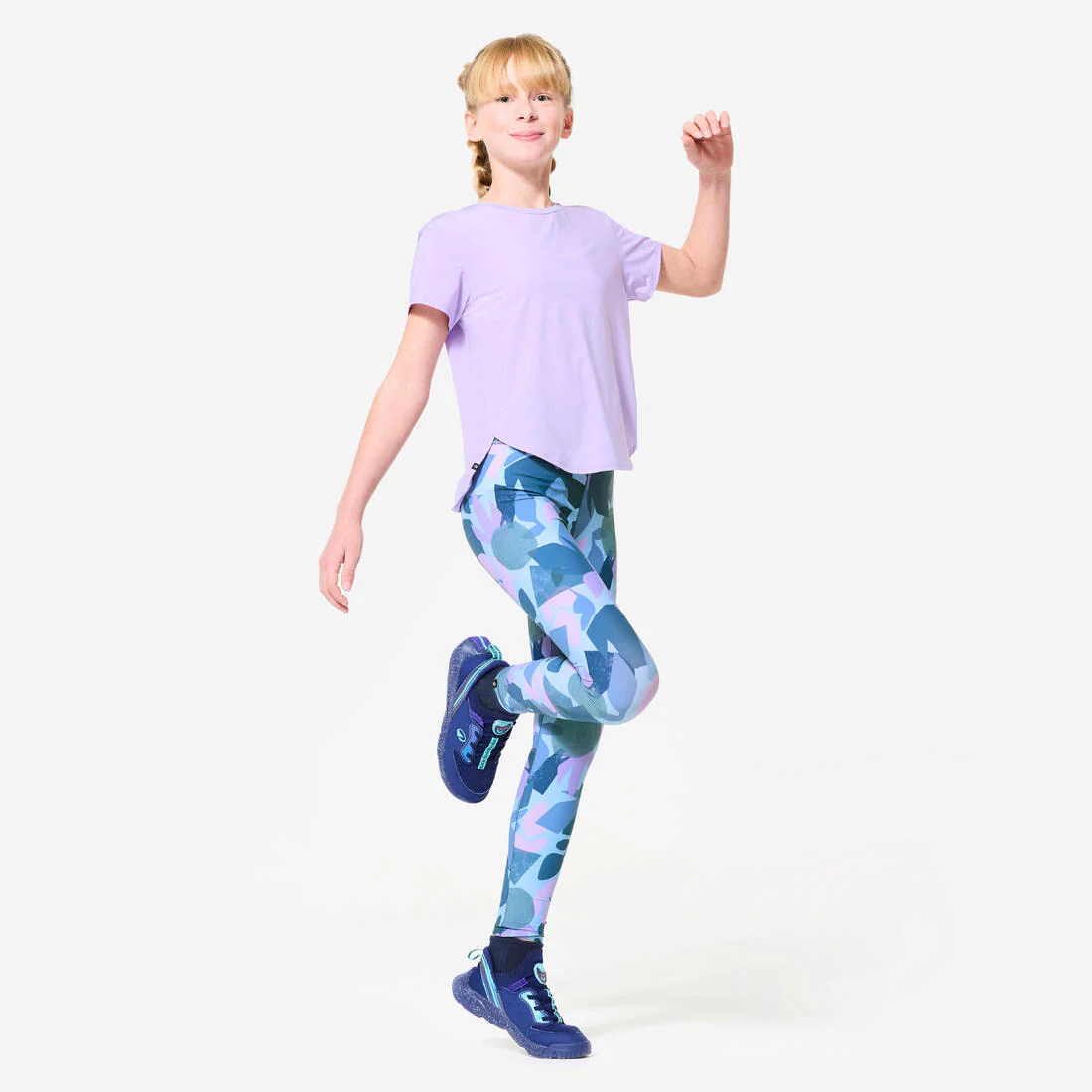 Leggings deportivos ultraligeros azul oscuro para niñas - Image 2