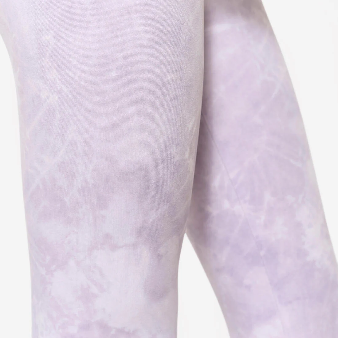 Leggings deportivos violeta con estampado para niñas S500 - Image 5