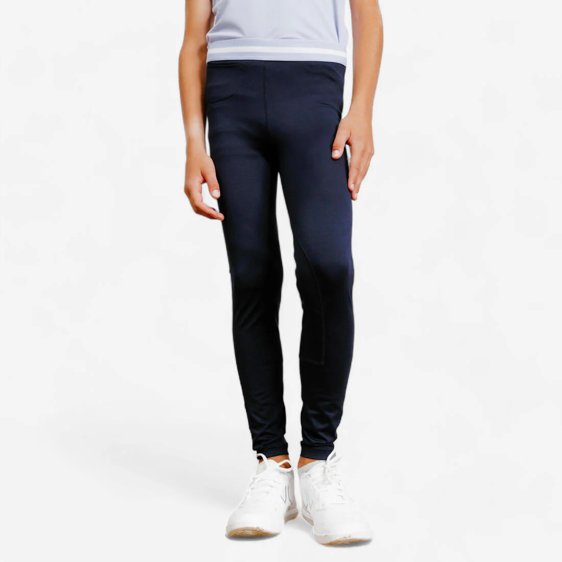 Leggings Equitación Azul Marino Turquesa Ligeros niños 100
