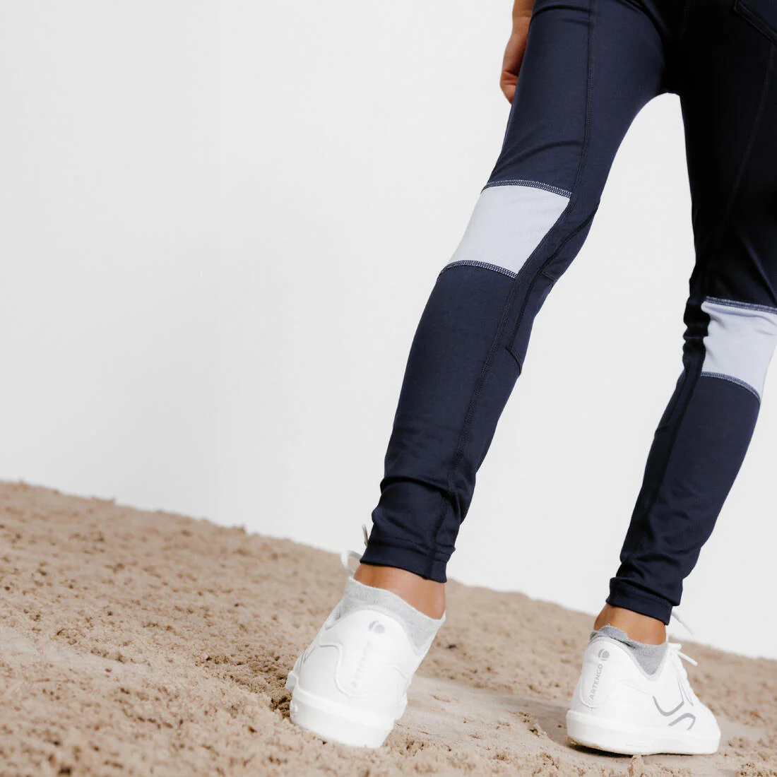 Leggings Equitación Azul Marino Turquesa Ligeros niños 100 - Image 14