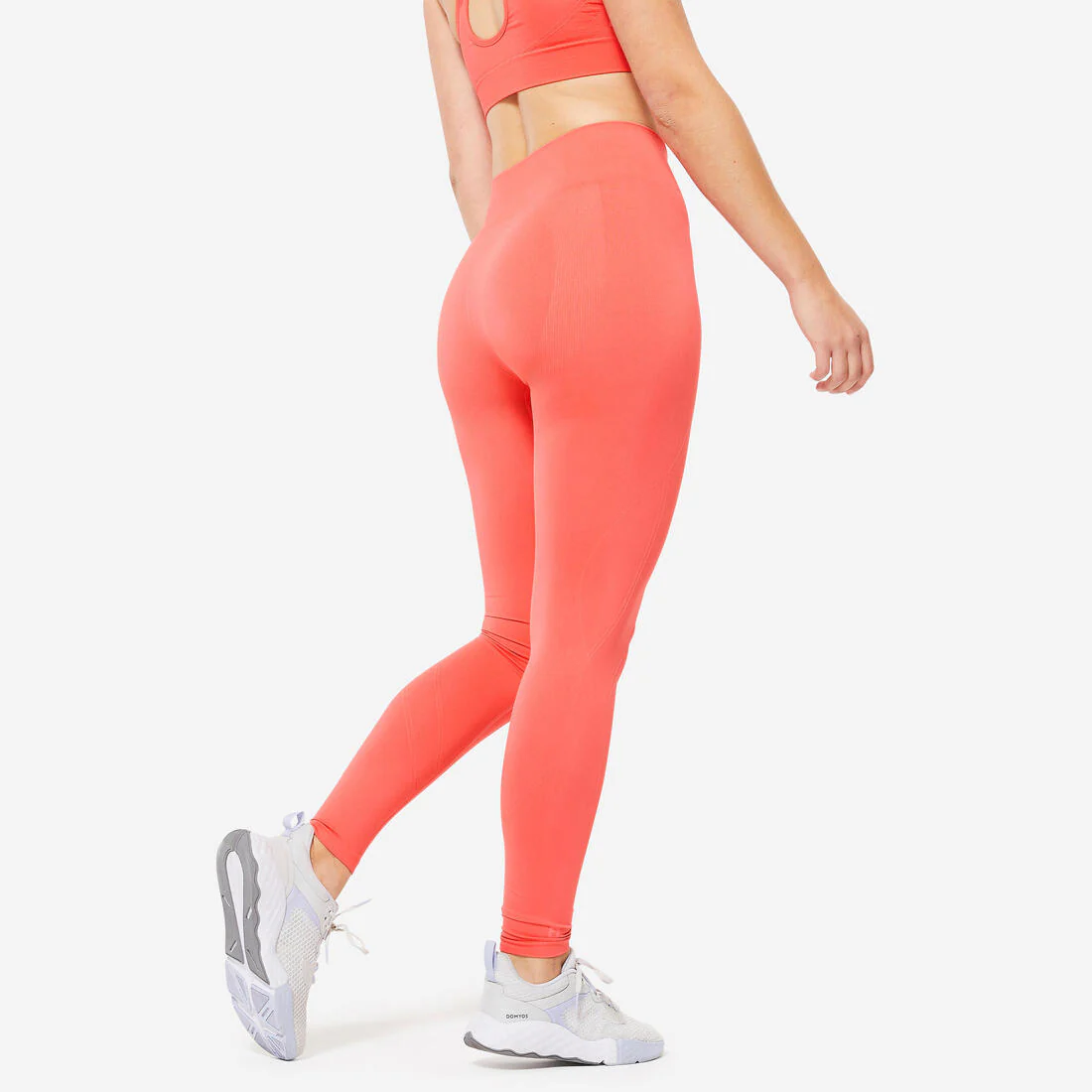 Leggings sin costuras con efecto push up rosas para mujer - Image 5