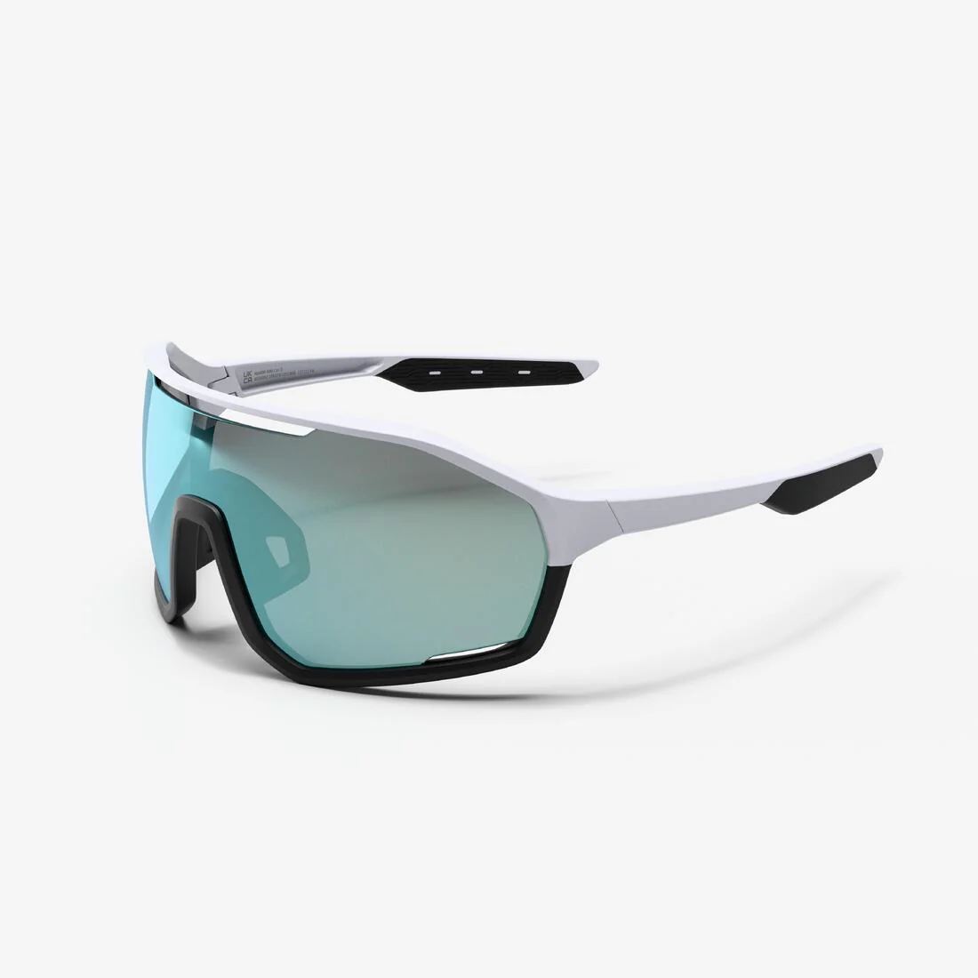 Lentes de ciclismo categoría 3 blancos para adulto Perf 500