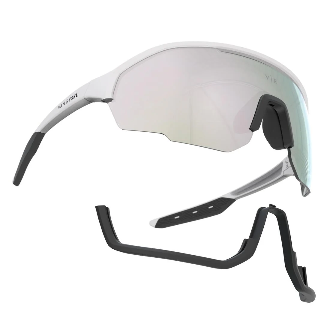 Lentes de ciclismo categoría 3 blancos para adulto Perf 500 - Image 15