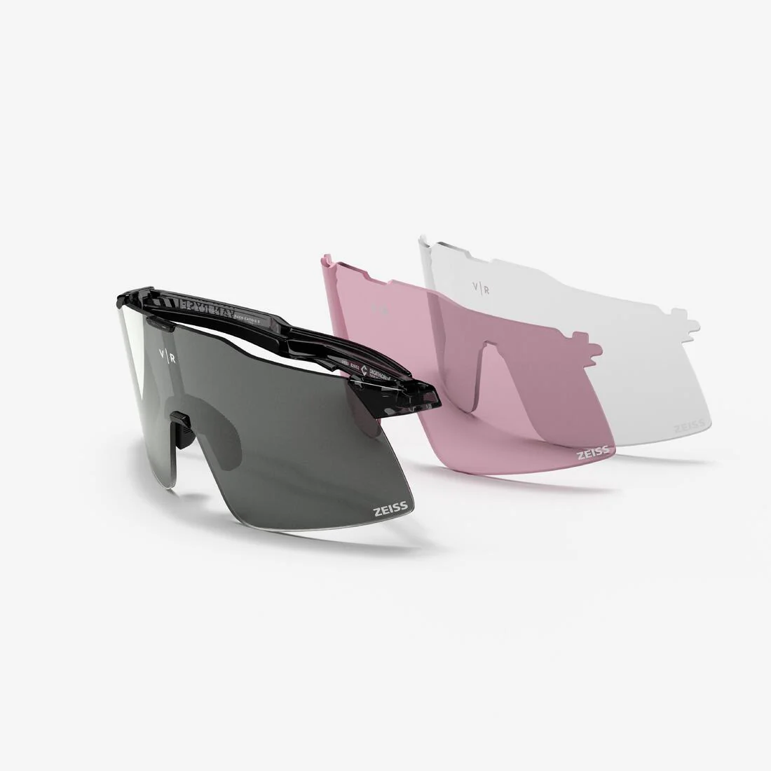 Lentes de ciclismo con 3 lentes Zeiss grises para adulto Roadr 900 Perf Light - Image 3